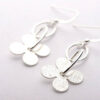 St Just Silver Flower Earrings - Image 2