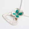 Personalised Enamelled Daisy Heart Pendant - Image 6