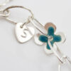 Personalised Enamelled Daisy Bracelet - Image 4