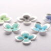 Personalised Enamel Daisy Silver Pendant - Image 4