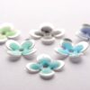 Personalised Enamel Flower Pendant - Image 3