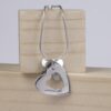 Personalised Rose Gold Heart Pendant - Image 2