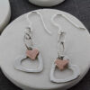 Porthscatho Handmade Heart Earrings - Image 4