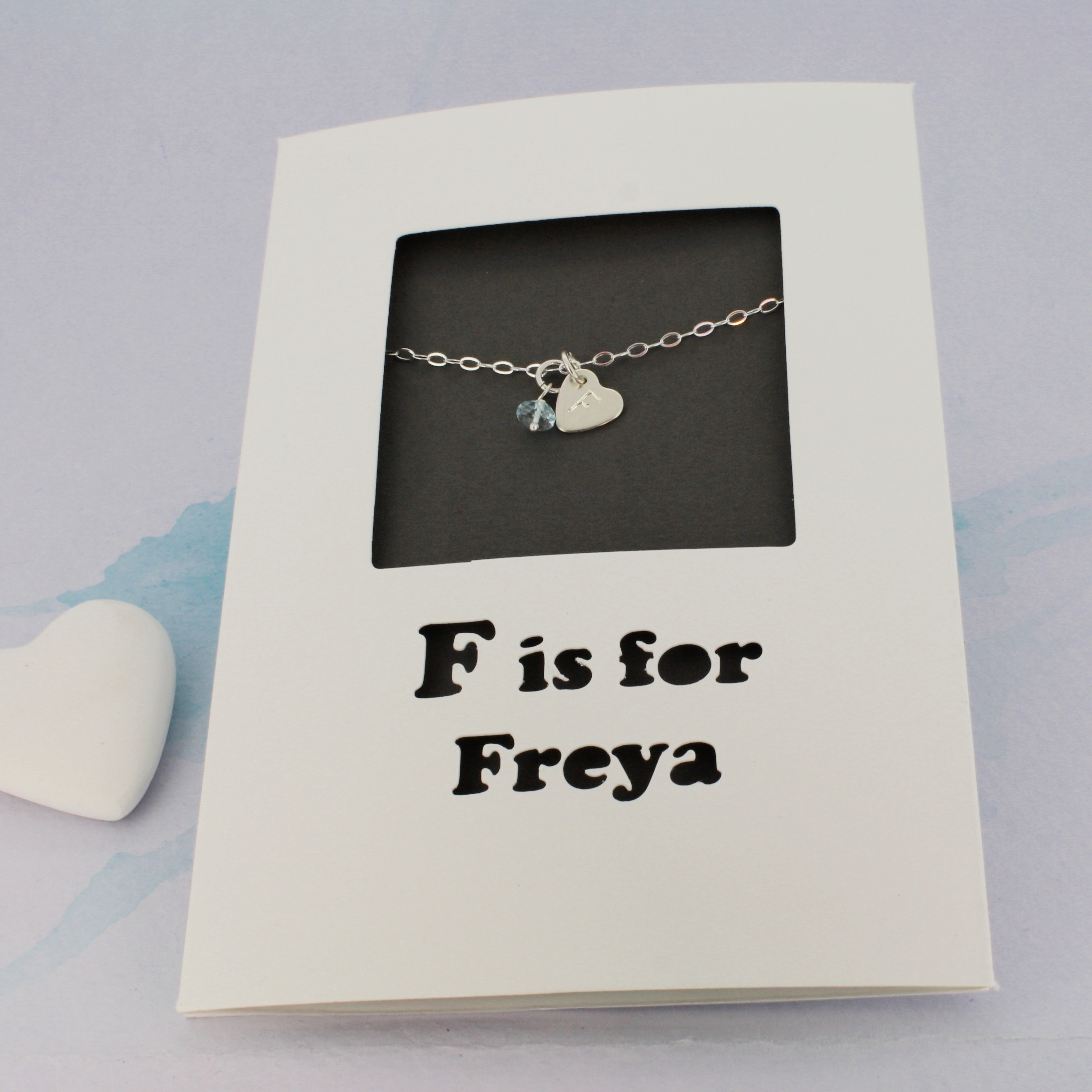 Freya card - Carole Allen Jewellery