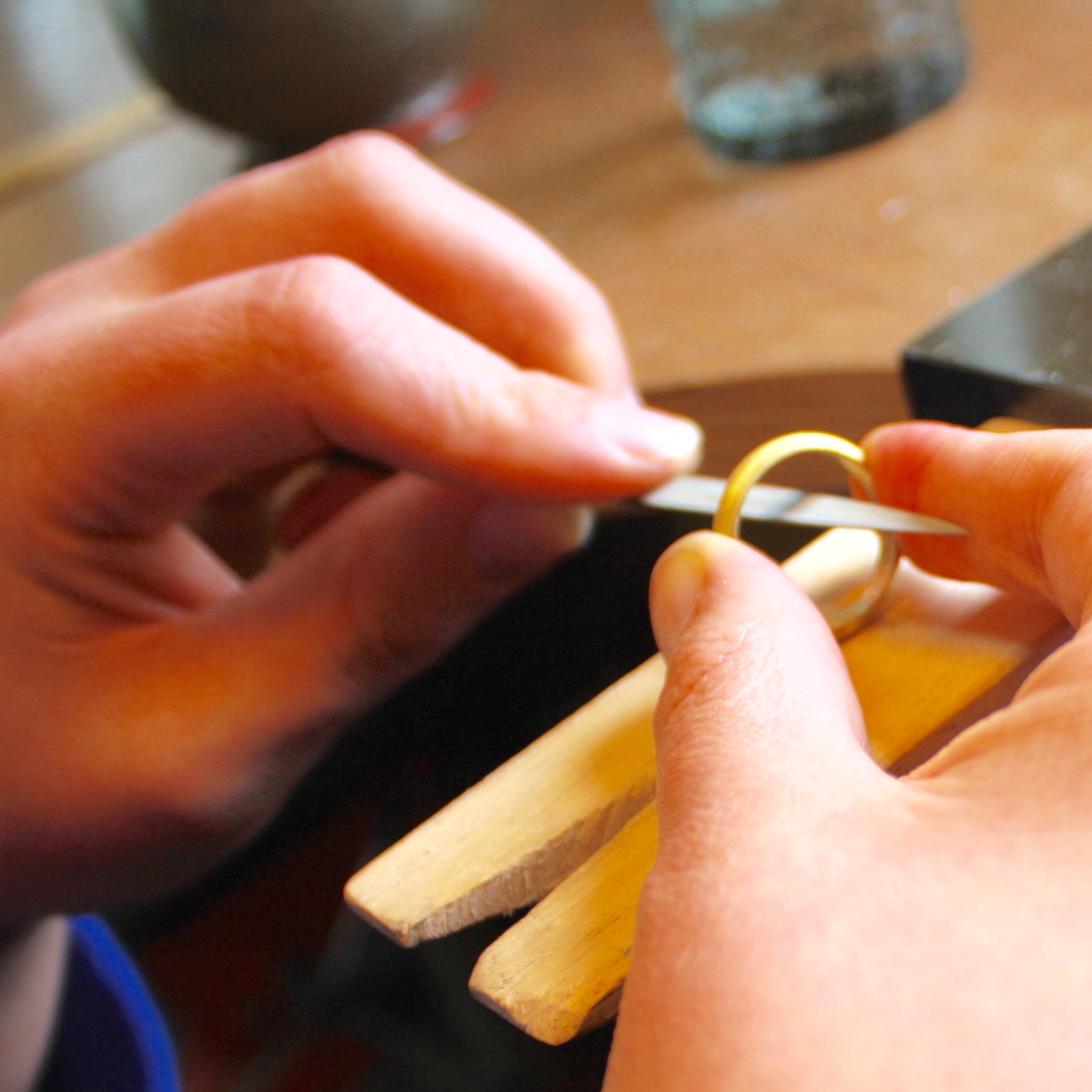 make your own wedding rings in Cornwall