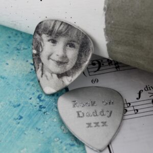 personalised photo plectrum