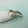 18ct white gold wedding rings