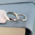 White gold wedding rings