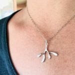 mistletoe necklace