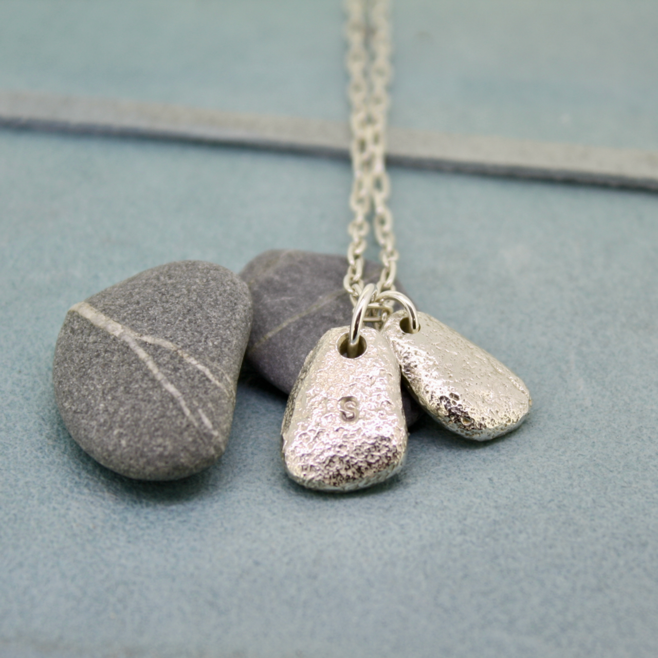 Cornish Jewellery Sterling silver dolphin necklace