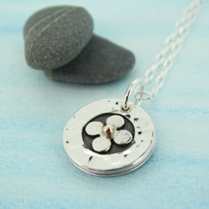 Swing Photo Locket with Daisy