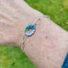 turquoise enamel bracelet